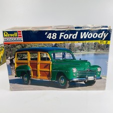 Revell Monogram '48 Ford Woody 1:25 Scale Model Car Kit Skill 2 85-2540 OPEN BOX picture