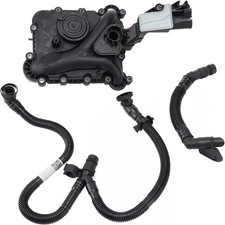 Oil Separator PCV Valve Vent Trim & Hose Tube for Audi 2008-2015 A4 B8 (8K2) S4 picture