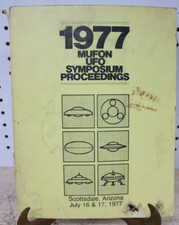 Used Vintage MUFON Symposium Proceedings Scotsdale, Az July 16 & 17 1977 Rare picture