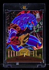 Nightcrawler RARE METAL FOIL TELEPORT CARD X-Men Marvel picture