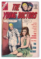 THE YOUNG DOCTORS 3 (1963 Charlton) Crazy Sexy Cover; Scarce: VG+ 4.5 picture
