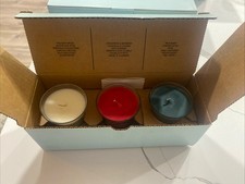 PartyLite One Box 3 Jar Candles 3x2.5
