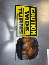 Caution - Wide Turn Sign picture