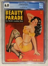 Beauty Parade Magazine 1946 Pin up - CGC 6.0 FN Driben cover picture