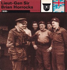 LIEUT-GEN SIR BRIAN HORROCKS ~ 1895 ~ BRITISH CORPS COMMANDER picture