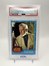 1977 Topps Star Wars #59 Alec Guinness Ben Kenobi PSA 7 Rookie picture