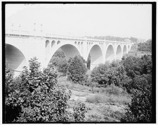 Photo:Washington DC Connecticut Avenue Taft Bridge 1905 parks bridge picture