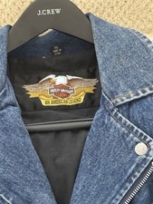 Harley Davidson Heavy Denim Jacket Size XL picture