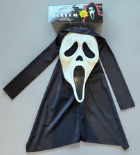 NWT NOS 1997 Easter U Fun World DIV Ghost Face Scream Mask On Card Vintage picture