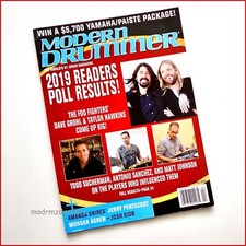 MODERN DRUMMER - April 2019 - DAVE GROHL & TAYLOR HAWKINS - FOO FIGHTERS picture