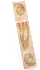 Jerusalem Stone Mezuzah - Artsy Swirls picture