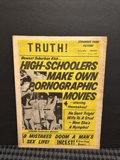 1968 Jan TRUTH Newspaper Vol. 1 No. 1, HS Kids Make Porn, Raquel Welch (10T-1) picture