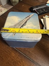 Vintage 1988 Collectible Smithsonian Northrop Grumman F-14 Tin picture