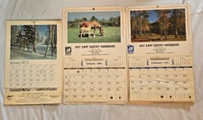 Ray Sapp Sentry Hardware Wall Calendar 1973 1980 1981 Used Gladstone, MO picture