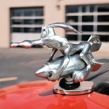 Coyote Trucks Hood Ornament Cartoon Vintage Car Ornaments Inspired by the Classi picture