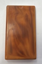 Vintage Twinco Bakelite Plastic Clothes Hair Slideaway Pocket Brush picture
