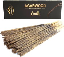 Oud Agarwood Incense Sticks - Artisan Luxury Masala - Handcrafted...  picture