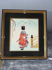 Japanese Oshi-e Fabric Art picture