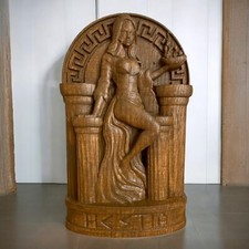 Hestia Statue Hestia Figurine of the Goddess Hestia Greek Goddess Of Hearth picture