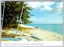 ** Seven-Mile Beach, Grand Cayman 1993 Scenic Postcard picture