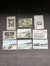 Vintage Massachusetts Postcards Unused Lot Of 9 picture