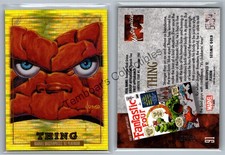 2024 UD Marvel Masterpieces '92 Platinum💥 Thing #91 💥Seismic Gold #36/92 💥NM picture