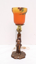 Antique Art Deco Nude Lady Lamp Frankart Era Lamp 