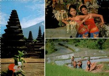 Bali: Morning of World's Beautyvintage postcard picture