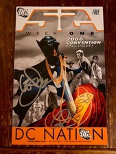 52 WEEK ONE SIGNED | GEOFF JOHNS GREG RUCKA | 2006 CONVENTION EXCLUSIVE | DC picture