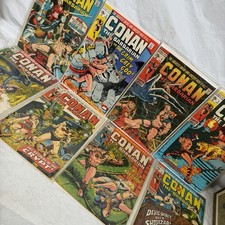 Conan the Barbarian #2-9 (1970 Marvel) Early 15¢ Run Lot FN+ picture