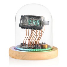 Retro VFD Tube Clock WIFI RGB LED Display Clock Desktop Decor Refer Nixie Clock picture