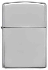 Zippo 250, Classic High Polish Chrome Finish Lighter, Full Size picture