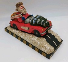 Leo Smith Folk Art Corvette Santa Special Delivery Vehicle Number 0965/2000 picture