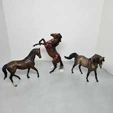 Breyer Lot of 3 Horses - Kelso #6124 Wild and Free Stallion & Quarter Horse picture