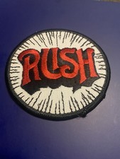 VTG RUSH Band Iron On Patch picture