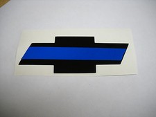 CHEVY THIN BLUE LINE DECAL  3 7/8