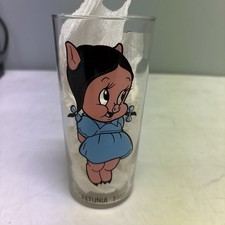 1973 Warner Brothers Petunia Pig Pepsi Collectors Series Tumbler Drinking Glass picture