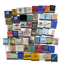 Vintage Lot of 50+ Matchbox & Matchbooks. Most Unused picture