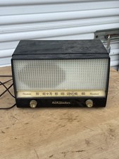 Vintage Rca Victor Tabletop Radio 1940s Cool Piece Working Well picture