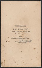 Photo:Harrisburg PA 1860s Union Cavalry Sergeant Portrait Keet Gemmill picture