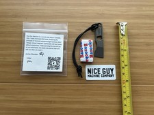 Nice Guy Machine Co. NGMC Maggie Sleeper “The Keychain Killer” Titanium Pry Bar picture