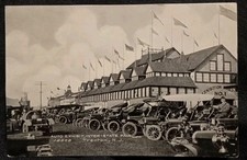 Vintage 1900s Auto Exhibit Inter-State Fair Trenton, New Jersey Postcard picture