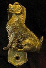 GOLDEN RETRIEVER Solo Door Knocker in Bronze picture