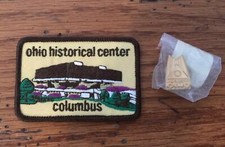 Ohio Historical Center Columbus State History Collectible Patch & Pin Lot picture