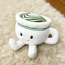 New 12cm Matcha Plush Toys Cute Soft Stuffed Cartoon Pillow Anime Dolls For Kid picture