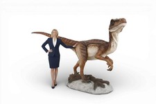Large Velociraptor Statue - Life Size Velociraptor Statue - Dinosaur Statue 11FT picture