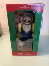 New Kurt Adler 10.25” Wooden Hollywood Christmas Nutcracker Winemaker Vineyard picture