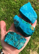 Raw Chrysocolla Stone, Natural Chrysocolla from Peru picture