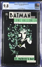 BATMAN: THE LONG HALLOWEEN #6 CGC 9.8 1ST SOFIA FALCONE 1997 LOEB SALE picture