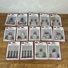 Lot Of 14 Cobblestone Corners Christmas Village Accessories picture